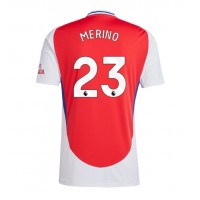 Arsenal Mikel Merino #23 Domáci futbalový dres 2024-25 Krátky Rukáv